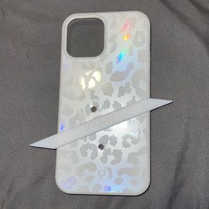 Loopy iPhone 12 Pro Max opal iridescent leopard case
